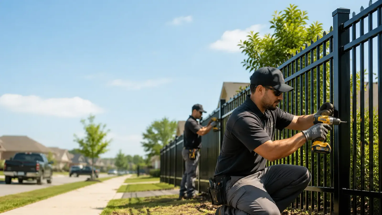 Metal Fence Installation in Brookhaven, PA